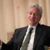 CHICAGO, IL - NOVEMBER 22: Jamie Dimon, Chairman and CEO of JPMorgan Chase & Co, fields questions from Mellody Hobson, president of Ariel