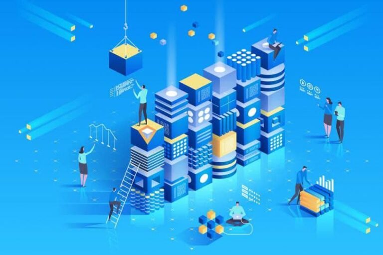 هناك 6 طبقات من تقنية blockchain