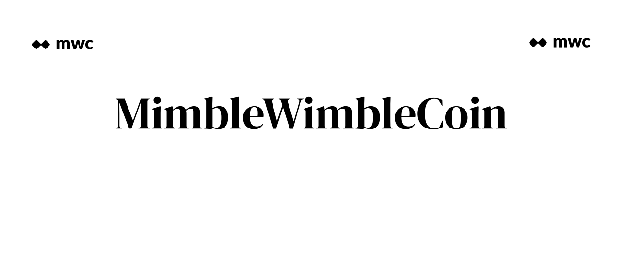 MWC/MimbleWimbleCoin