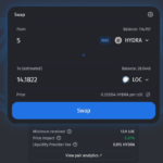 تطالب سلسلة Hydra بموقعها من خلال إطلاق DEX الأصلي