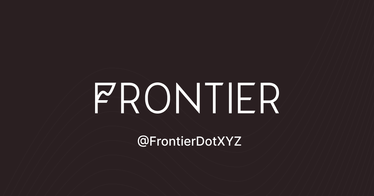 FRONT/Frontier