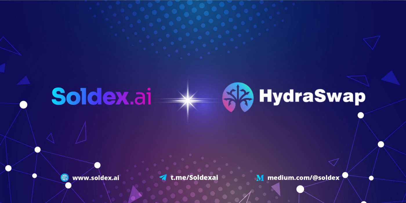يقوم Soldex AI بتطبيق مكونات متعددة الوحدات على HydraSwap