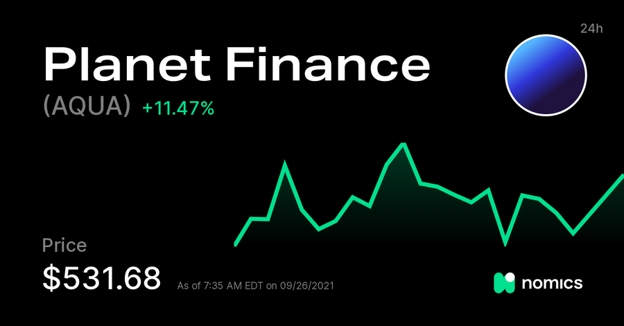 AQUA / Planet Finance