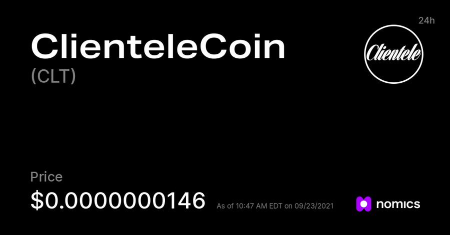 CLT / Clientelecoin