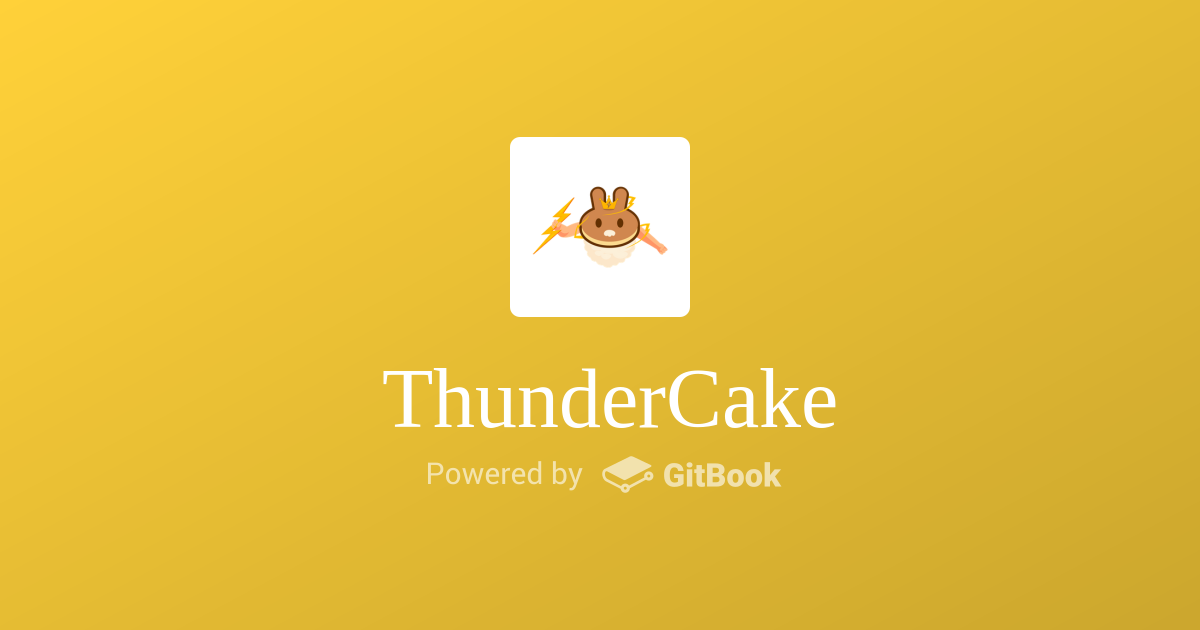 THUNDERCAKE / THUNDERCAKE.APP