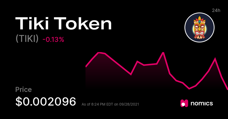  Tiki/Tiki Token