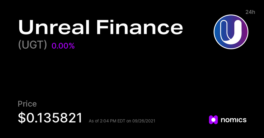 UGT / Unreal Finance
