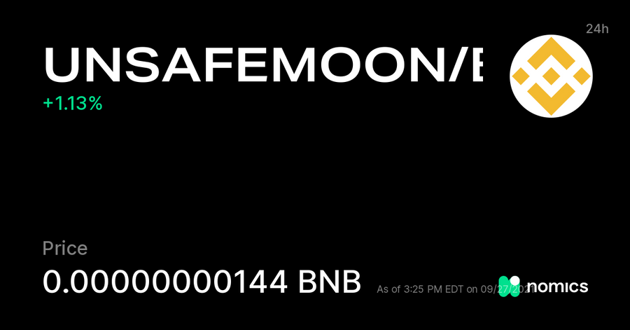 UNSAFEMOON / UnSafeMoon