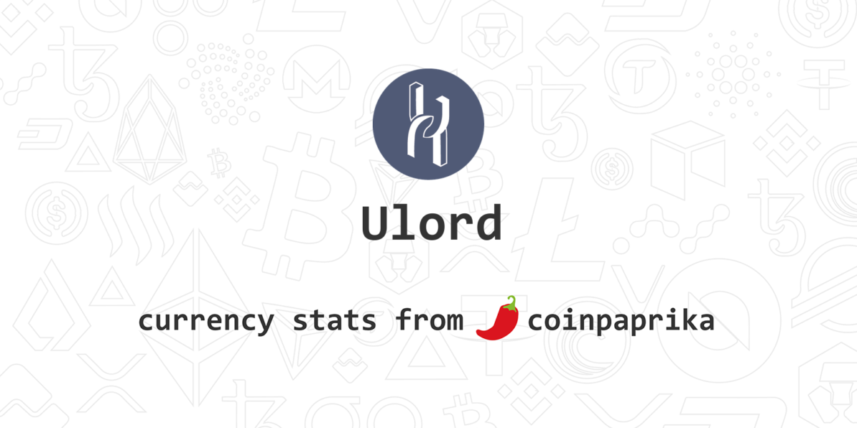  UT/  Ulord