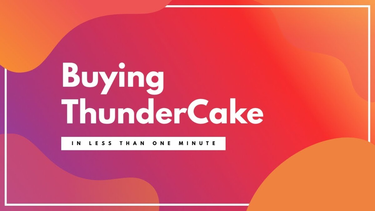 THUNDERCAKE / THUNDERCAKE.APP