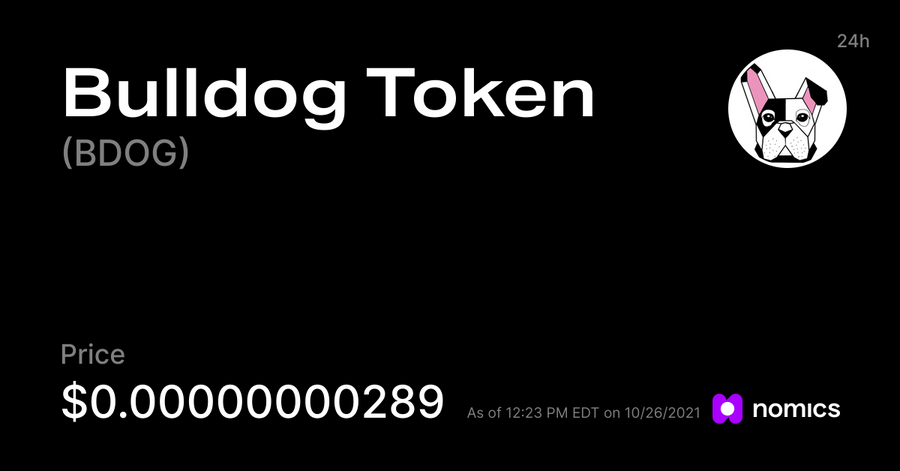 BDOG / Bulldog Token