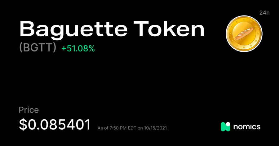  BGTT /Baguette Token