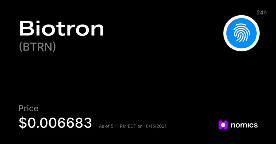 BTRN / Biotron 