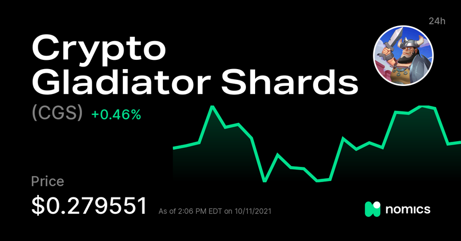 CGS / Crypto Gladiator Shards