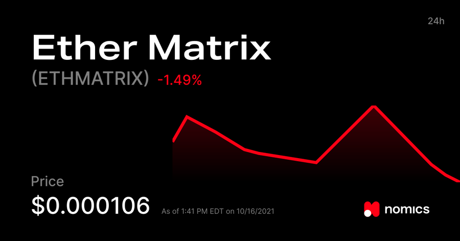 ETHMATRIX / Ether Matrix