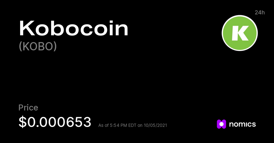 KOBO  /Kobocoin 