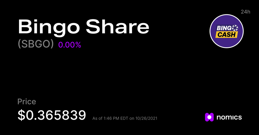 Bingo Share