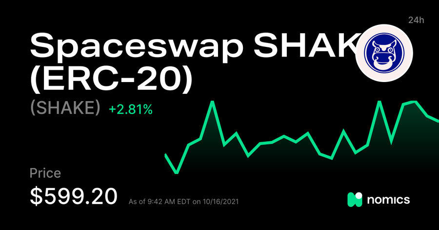 SHAKE / Spaceswap SHAKE