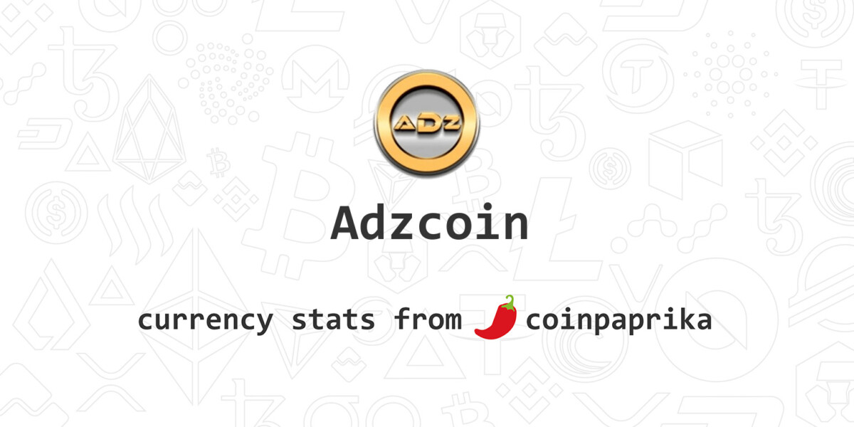 ADZ/Adzcoin 