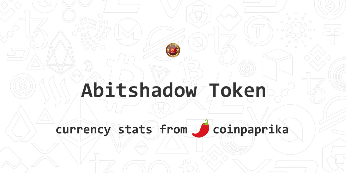  ABST / Abitshadow Token