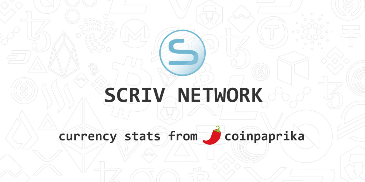 SCRIV /SCRIV NETWORK
