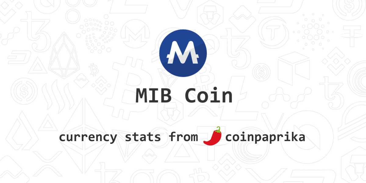 MIB / MIB Coin