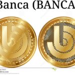 set physical golden coin banca digital cryptocurrency icon vector illustration isolated white background 113855896