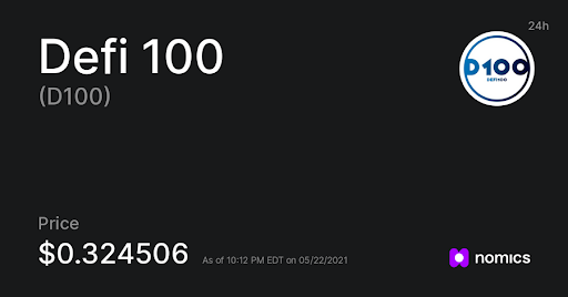 D100 / DeFi100
