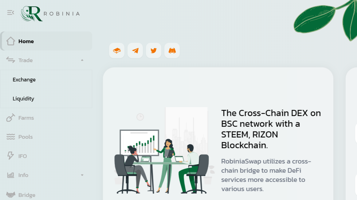 RBS / RobiniaSwap Token