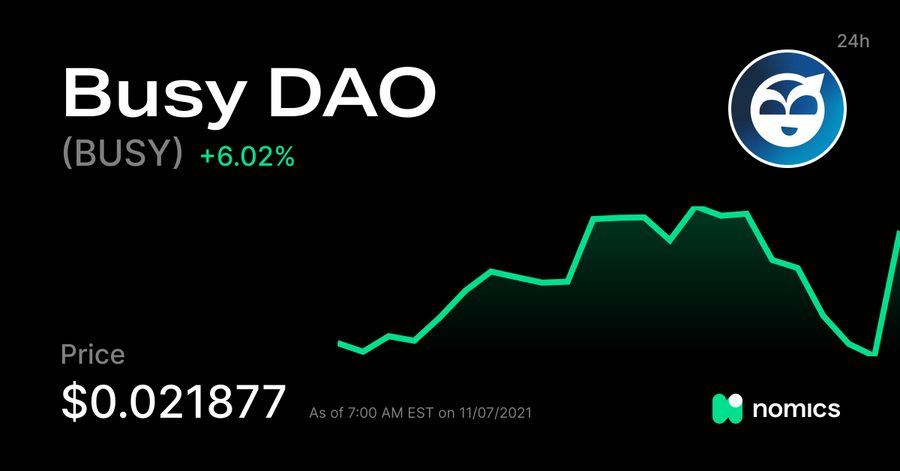 BUSY / Busy DAO