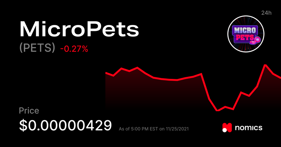 PETS / MicroPets