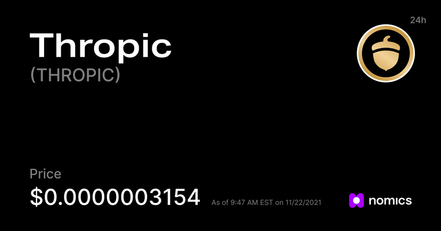 THROPIC / Thropic