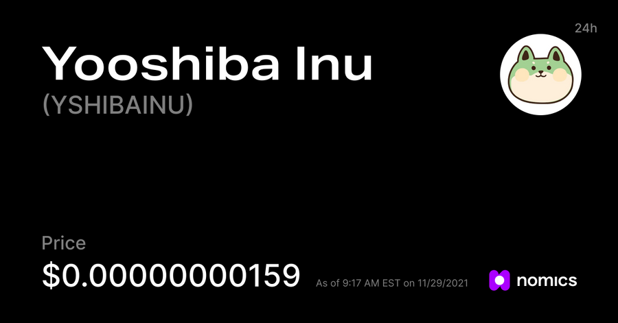 YSHIBAINU / Yooshiba Inu