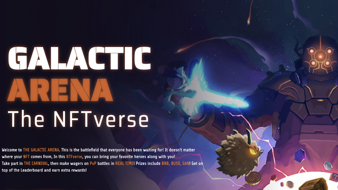 GAN /Galactic Arena: The NFTverse