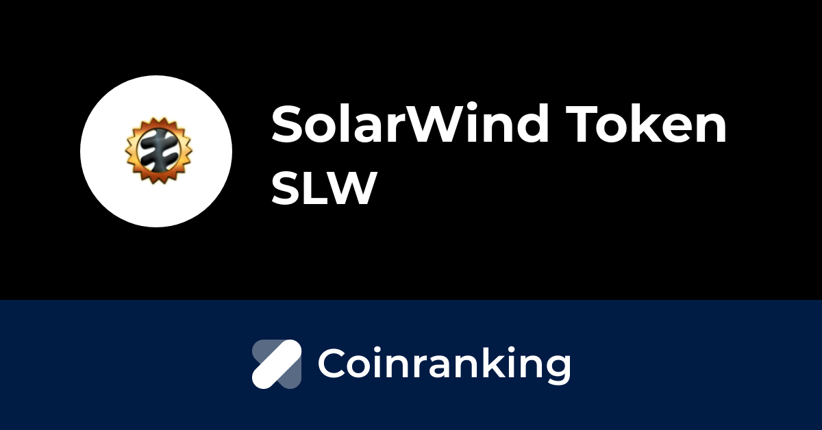 SLW / SolarWind Token