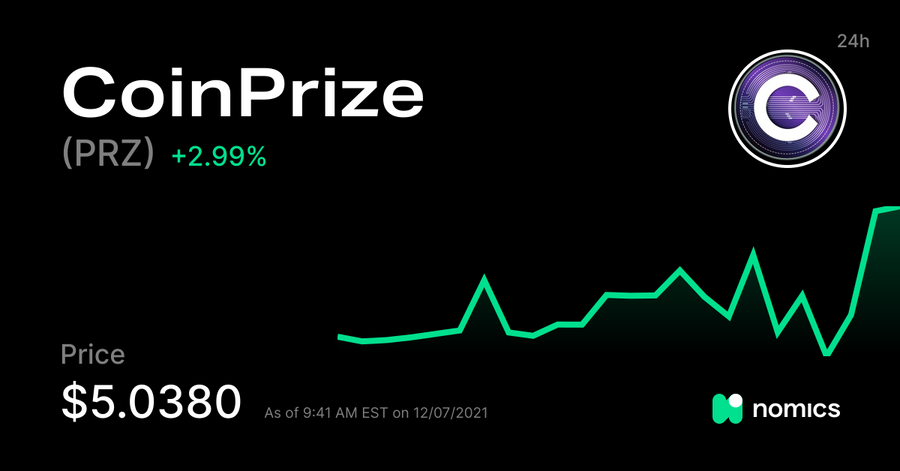 PRZ / Prize Coincrypto