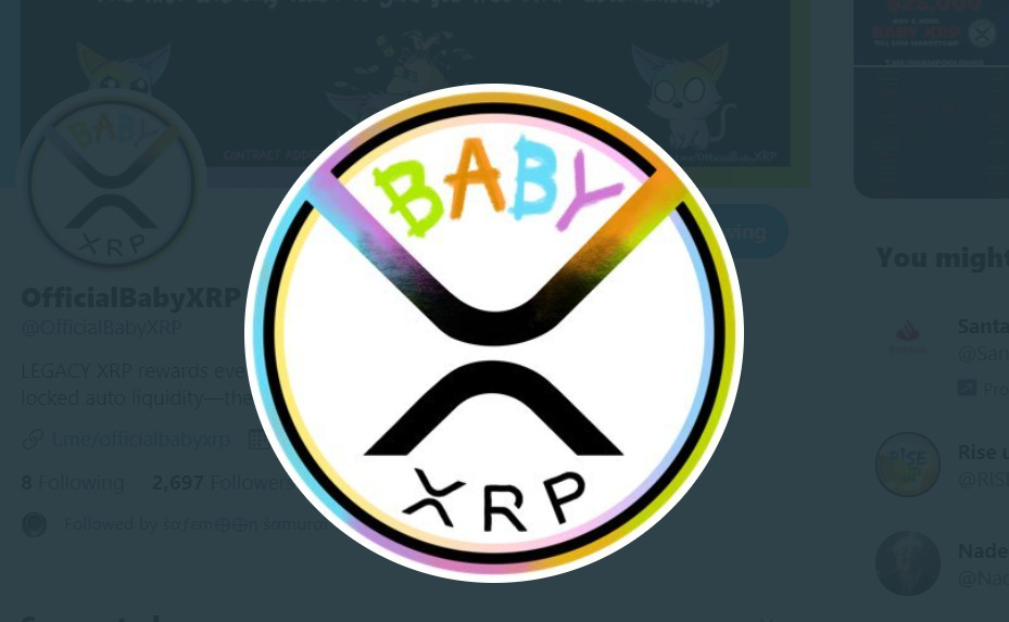 ما هي العملة الرقمية BABYXRP /Baby Ripple مشروعها و معلومات عنها