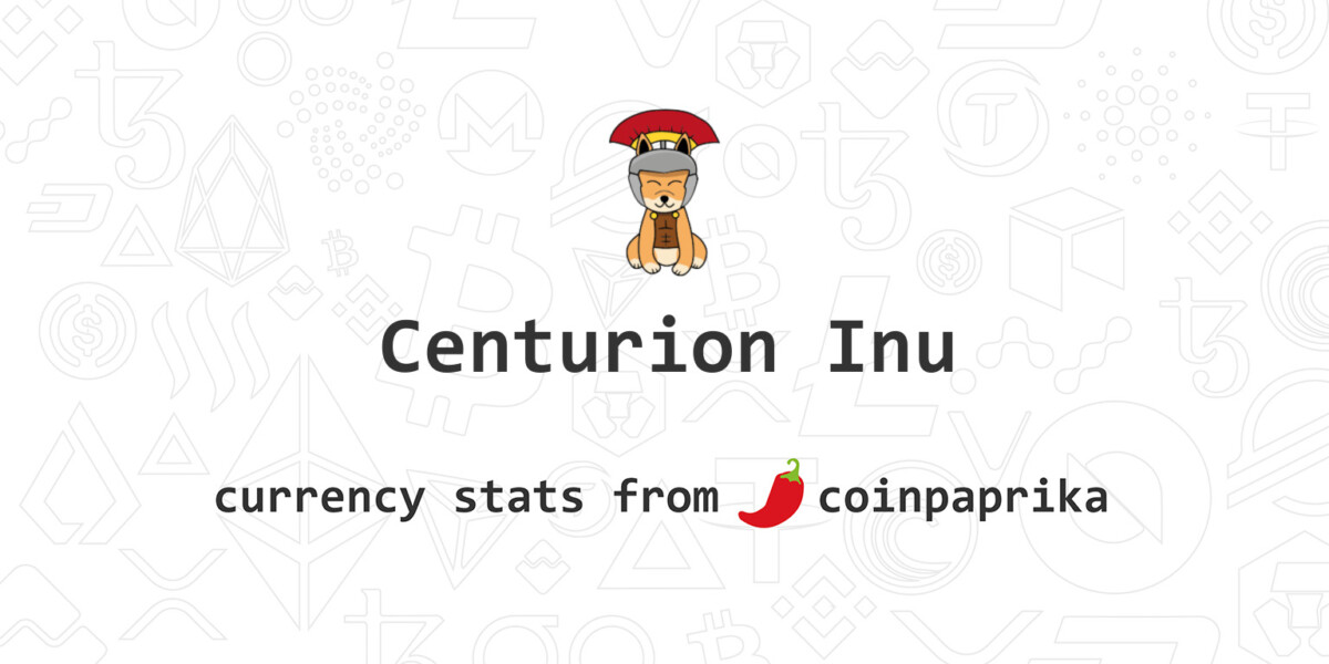CENT / Centurion Inu
