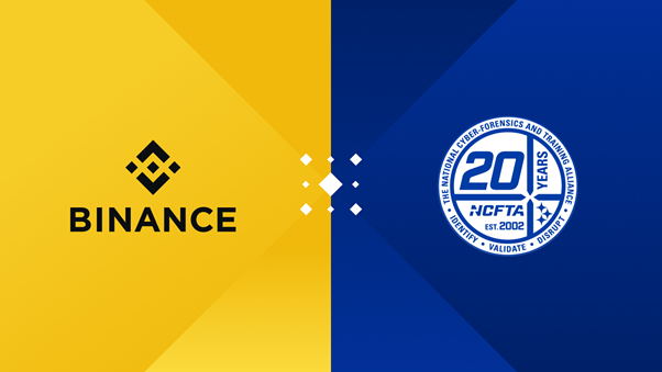 أصبحت Binance أول شركة في مجال صناعة العملات الرقمية والبلوك تشين تنضم إلى التحالف الوطني للطب الشرعي والتدريب (NCFTA)