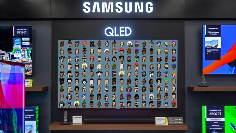تصادم أجهزة التلفزيون الذكية و NFTs: تقدم Samsung أول منصة NFT قائمة على التلفزيون في العالم