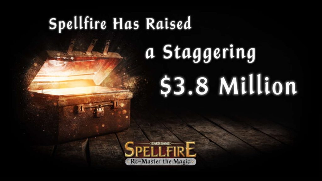 تم تجاوز الاكتتاب في Spellfire مرتين ، حيث تم جمع 3.8 مليون دولار