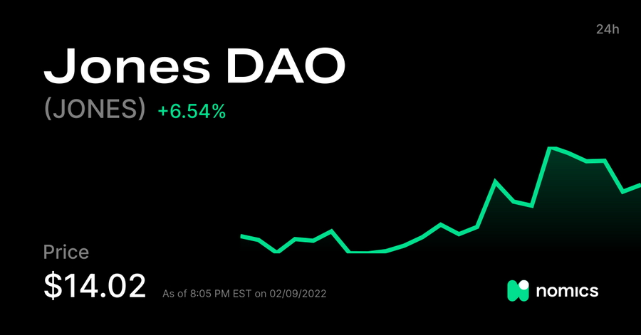 JONES  /Jones DAO 