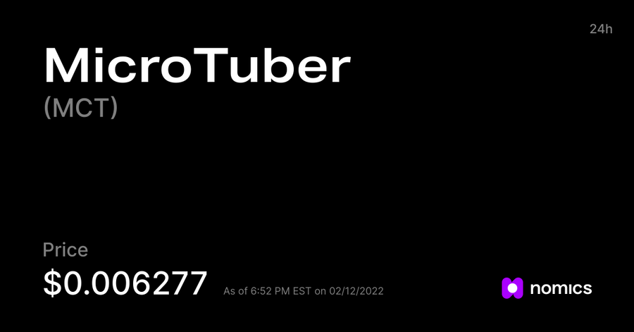 MCT /Microtuber