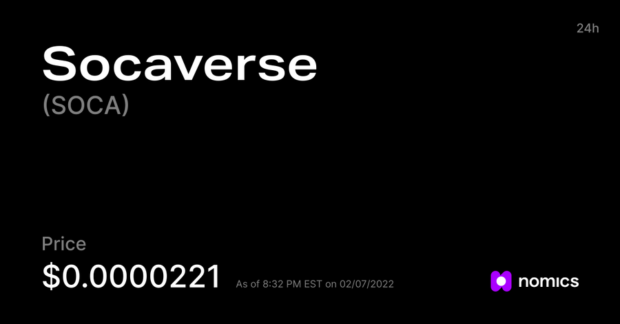 SOCA /Socaverse