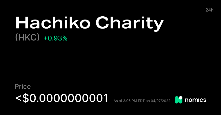 معلومات عن العمله الرقميه HKC / Hachiko Charity معلومات عن العمله الرقميه HKC / Hachiko Charity