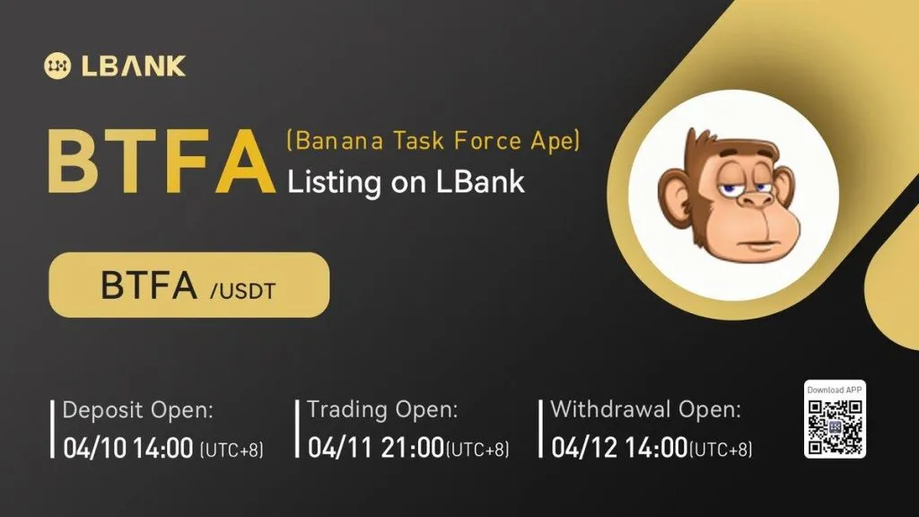 معلومات عن العمله الرقميه BTFA / Banana Task Force Ape