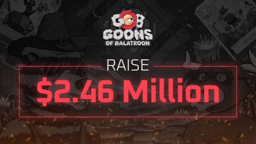 جمعت شركة Goons of Balatroon (GOB) 2.46 مليون دولار لتصميم بطاقة earn to play