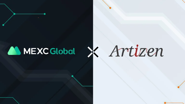Artizen's مُدرج في تحديثات MEXC Global Plus
