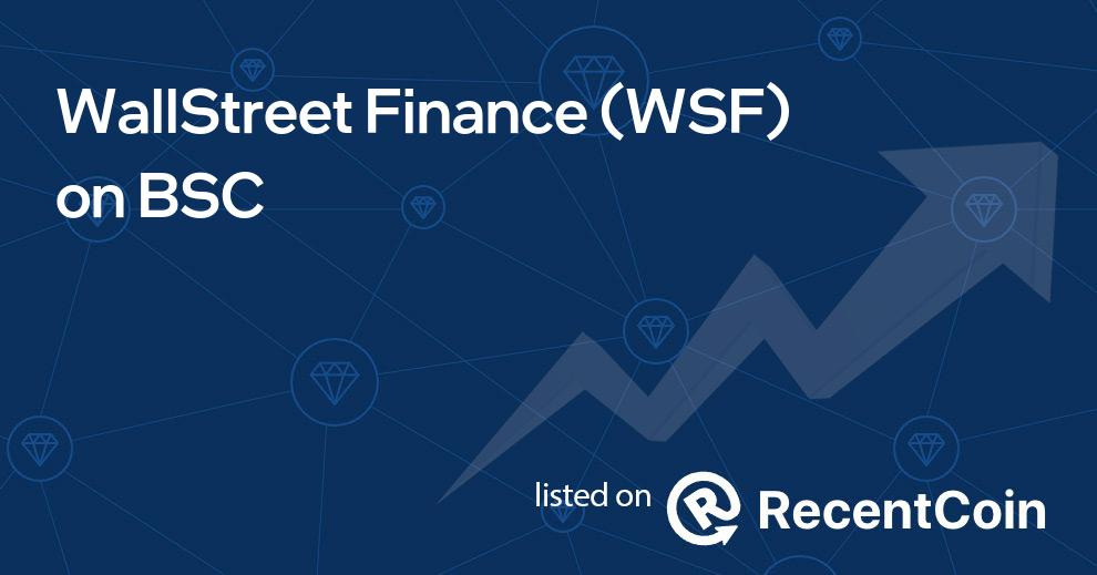 معلومات عن العمله الرقميه WSF / WallStreet Finance معلومات عن العمله الرقميه WSF / WallStreet Finance