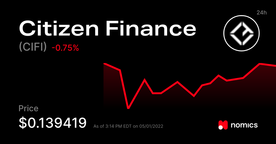 CIFI / Citizen Finance V2   